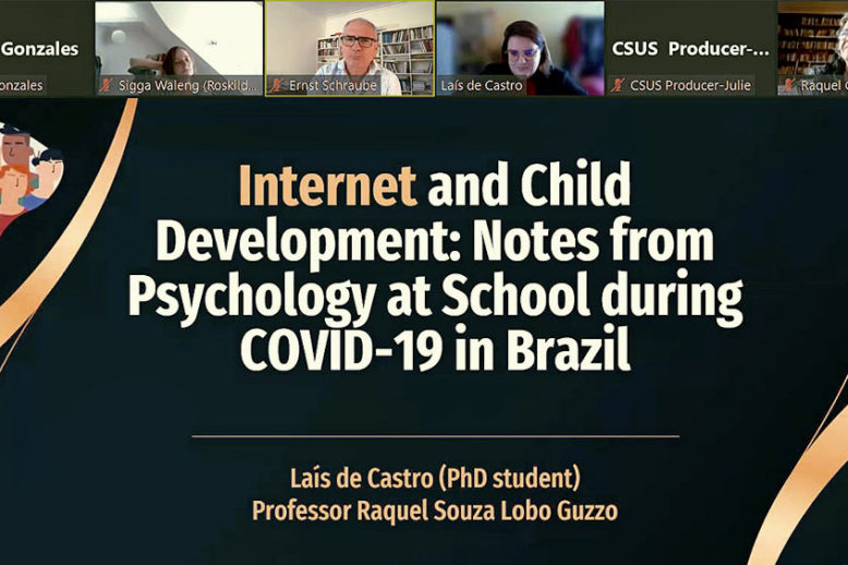 Slide capa da apresentação do GEP-inPsi na conferência da ISTP